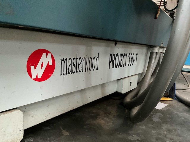 1998 masterwood project 330-t cnc glasbewerkingscentra - afbeelding 9 van  19