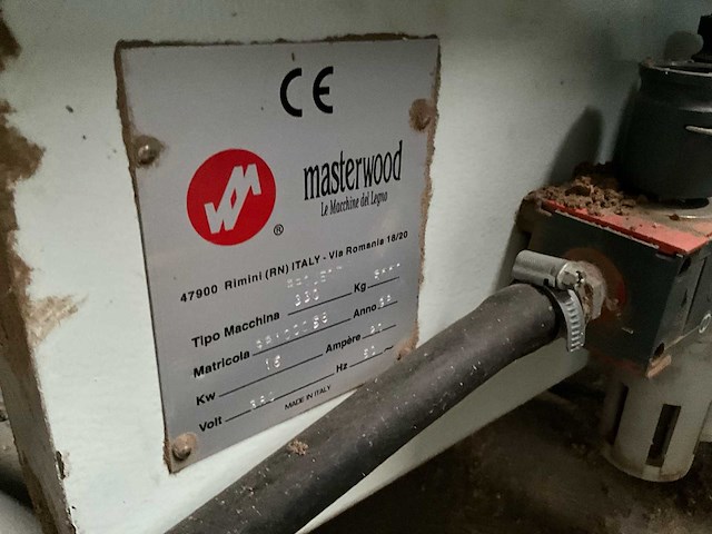 1998 masterwood project 330-t cnc glasbewerkingscentra - afbeelding 17 van  19