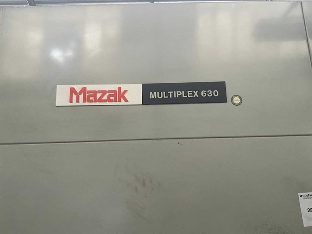 1998 mazak multiplex 630 dubbele cnc-draaibank - afbeelding 5 van  11