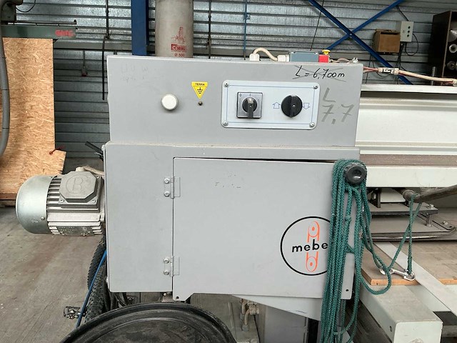 1998 meber 2500 langbandschuurmachine - afbeelding 4 van  8