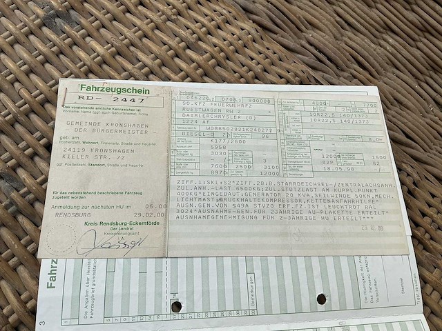 1998 mercedes-benz 1224 automatic 14.000 km vrachtwagen - afbeelding 30 van  31