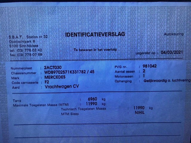 1998 mercedes-benz atego vrachtwagen - afbeelding 47 van  51