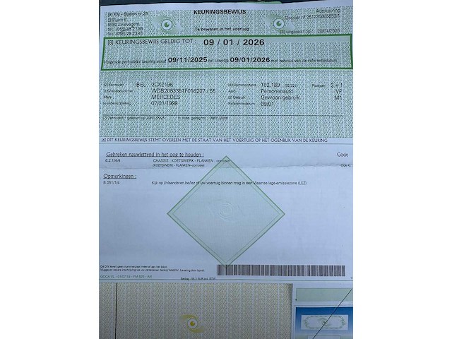 1998 mercedes clk200 personenauto - afbeelding 21 van  31