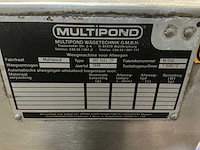 1998 multipond mp 1424 df rvs multi head weegschaal - afbeelding 1 van  14