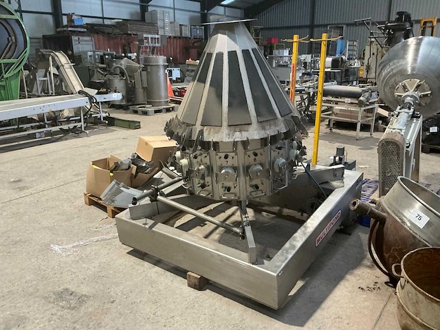 1998 multipond mp 1424 df rvs multi head weegschaal - afbeelding 7 van  14