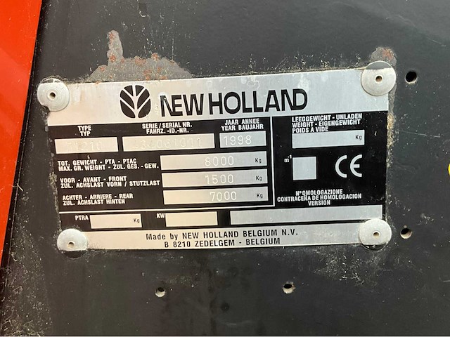 1998 new holland 4880s - balenpers - afbeelding 4 van  25