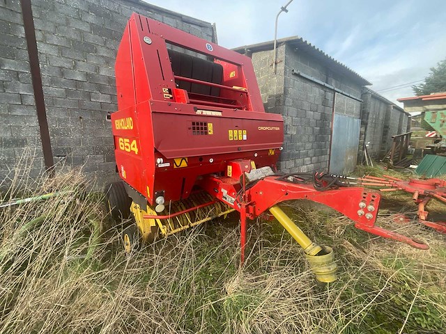 1998 new holland 654 bale baler - afbeelding 13 van  18