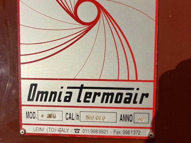 1998 omnia termoair g200 mazoutbrander - afbeelding 4 van  6