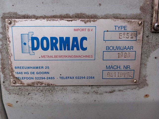 1998 padovani labor e2555 x 1500 - draaibank metaal - afbeelding 25 van  26