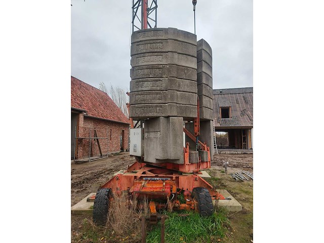 1998 peiner smk202 torenkraan - afbeelding 7 van  60