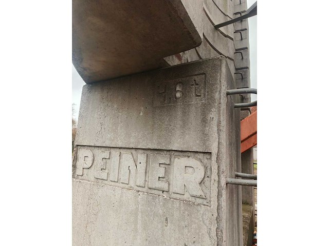 1998 peiner smk202 torenkraan - afbeelding 47 van  60