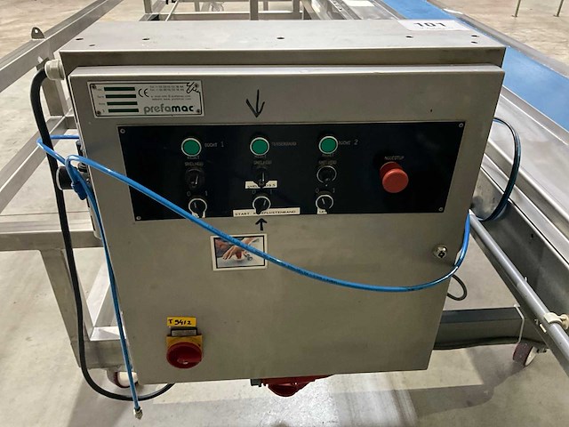 1998 prefamac pmta2500400 transportband - afbeelding 17 van  18