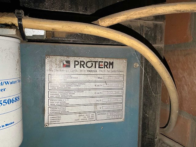 1998 proterm gti300 mazoutketel - afbeelding 11 van  12