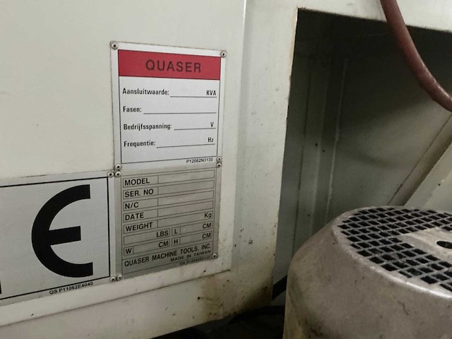 1998 quaser mk60ii cnc horizontale machinecentra - afbeelding 6 van  8