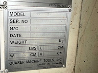 1998 quaser mk60iih horizontaal cnc-bewerkingscentrum - afbeelding 10 van  19