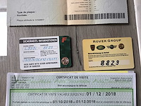 1998 rover mgf cabriolet auto - afbeelding 4 van  19