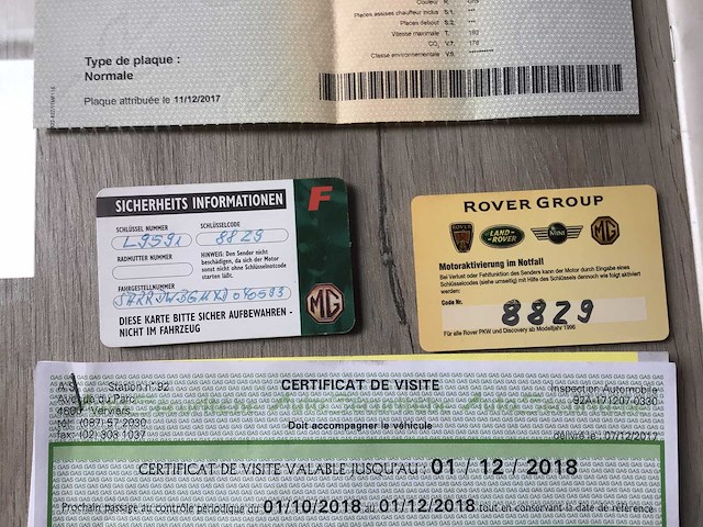 1998 rover mgf cabriolet auto - afbeelding 2 van  5
