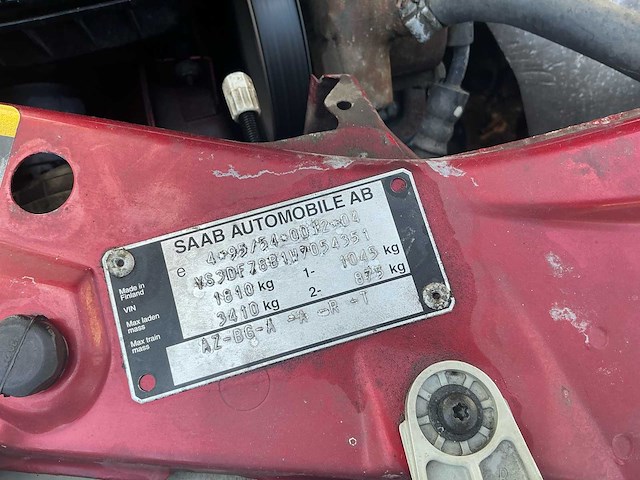 1998 saab 93 personenauto - afbeelding 24 van  33