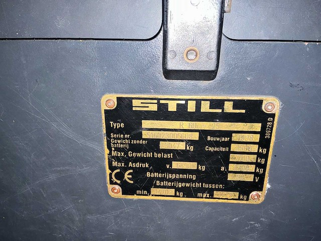 1998 still r60-25 vorkheftruck - afbeelding 10 van  23