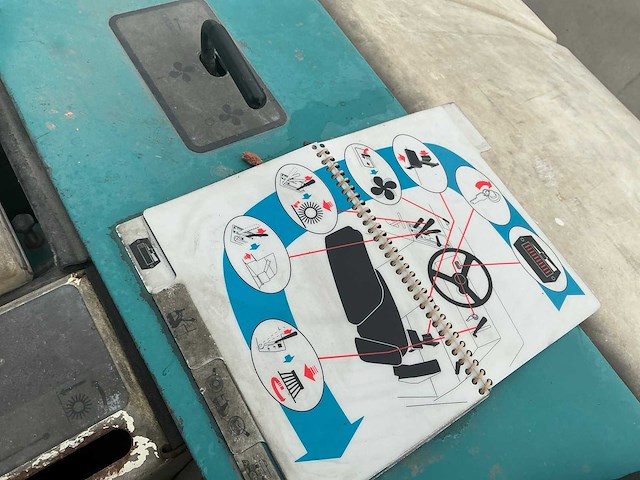 1998 tennant 64000 zelfrijdende veegmachine - afbeelding 45 van  73