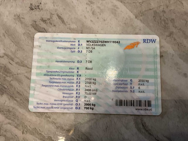 1998 volkswagen transporter (t4) - afbeelding 34 van  36