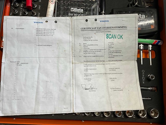 1998 volvo v70 - afbeelding 50 van  58