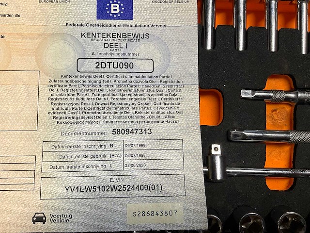 1998 volvo v70 - afbeelding 44 van  59