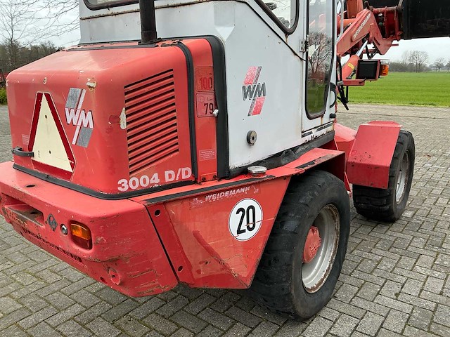 1998 weidemann 3004 d/d shovel - afbeelding 22 van  23