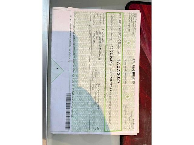 1999 adria unica caravan - afbeelding 4 van  27