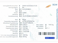 1999 alfa romeo spider 2.0 t. spark personenauto - afbeelding 6 van  34