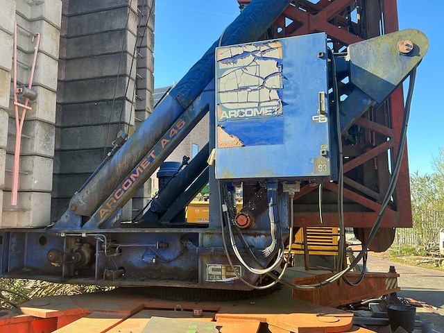 1999 arcomet a45 snelmontagekraan (6t) + stroomaggregaat - afbeelding 9 van  28