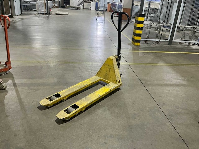 1999 bader hu 2012.6 hand hydraulische palletwagen - afbeelding 1 van  4