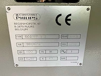 1999 constant philips 00219p platen opdeelzaagmachine - afbeelding 2 van  10