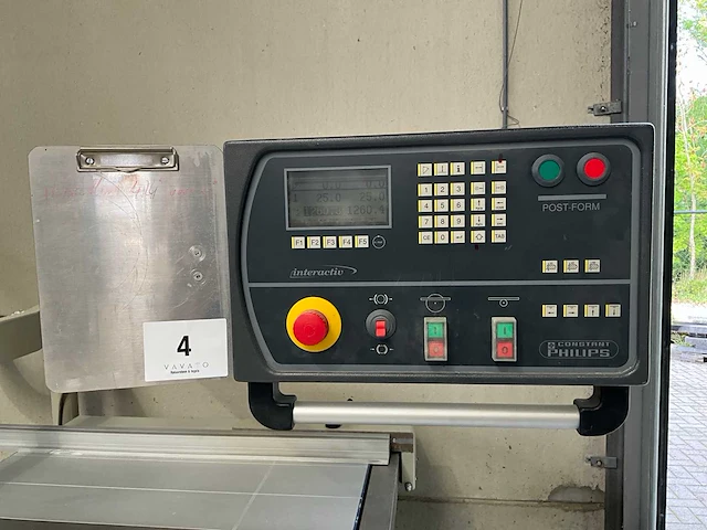 1999 constant philips 00219p platen opdeelzaagmachine - afbeelding 6 van  10