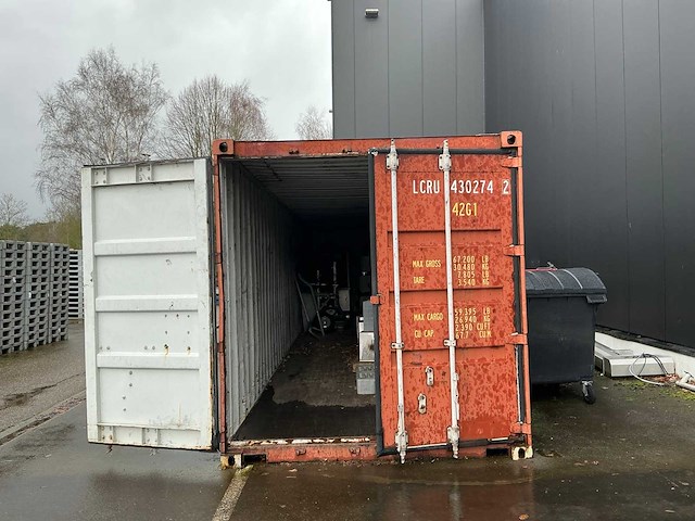 1999 daa-dc40-80 dry cargo zeecontainer met inhoud - afbeelding 4 van  11