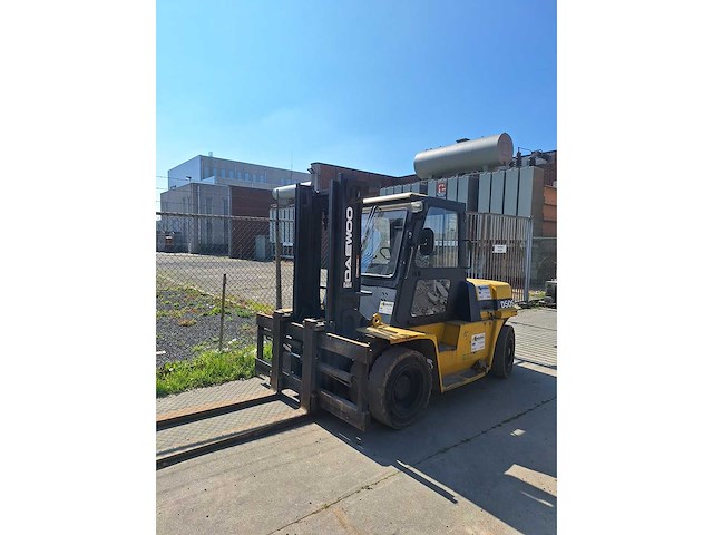 1999 daewoo d50s vorkheftruck - afbeelding 4 van  9