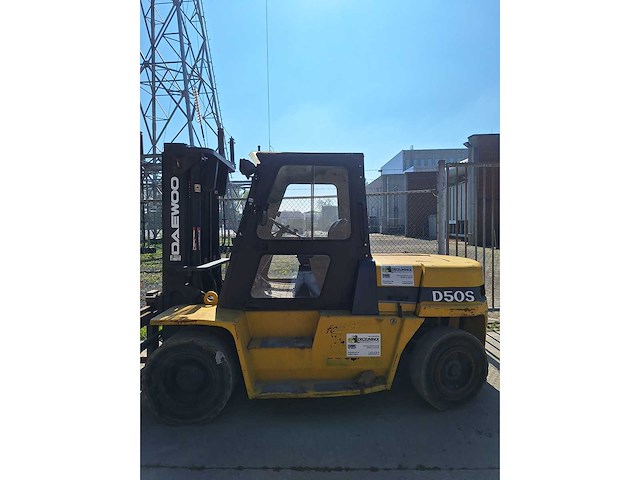 1999 daewoo d50s vorkheftruck - afbeelding 6 van  9