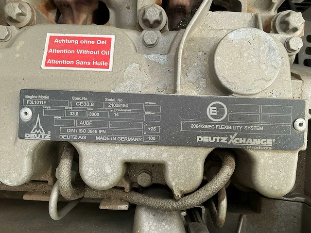 1999 deutz xchange h110wd luchtcompressor - afbeelding 5 van  5