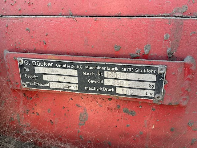 1999 ducker h760 houthakselaar - afbeelding 8 van  8