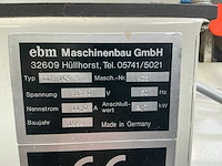 1999 ebm kdp 109 s kantenlijmmachines - afbeelding 7 van  14