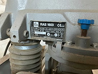 1999 elu ras 1603 dubbele radiaalafkortzaagmachine - afbeelding 5 van  10