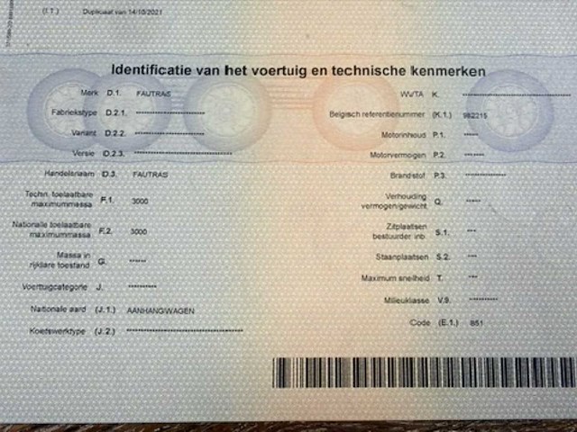1999 fautras obl1c3 paardentrailer - afbeelding 18 van  28