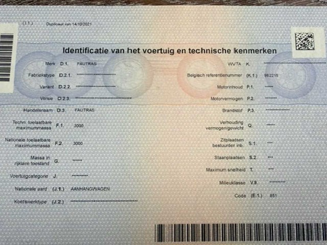 1999 fautras obl1c3 paardentrailer - afbeelding 20 van  28