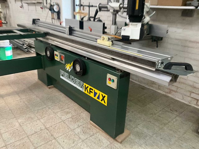 1999 felder kf-7 combi topie-zaagmachine - afbeelding 20 van  22