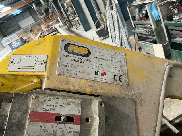 1999 fmb phoenix beugelzaagmachine - afbeelding 7 van  9