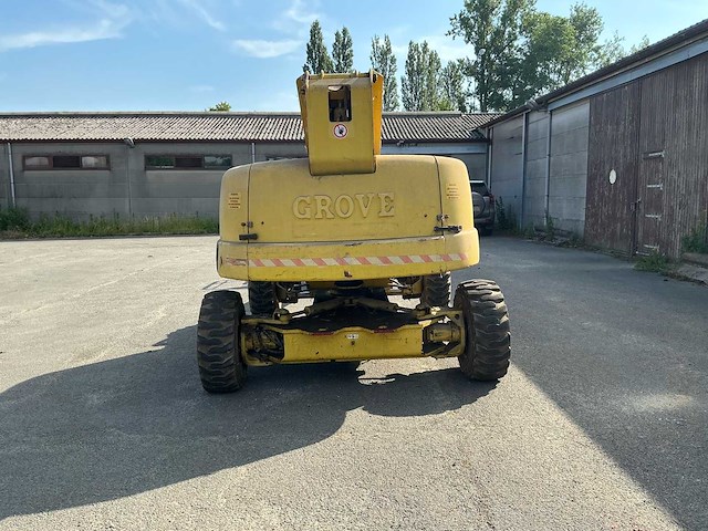 1999 grove gt141da zelfrijdende telescoophoogwerker met werkplatform - afbeelding 18 van  20