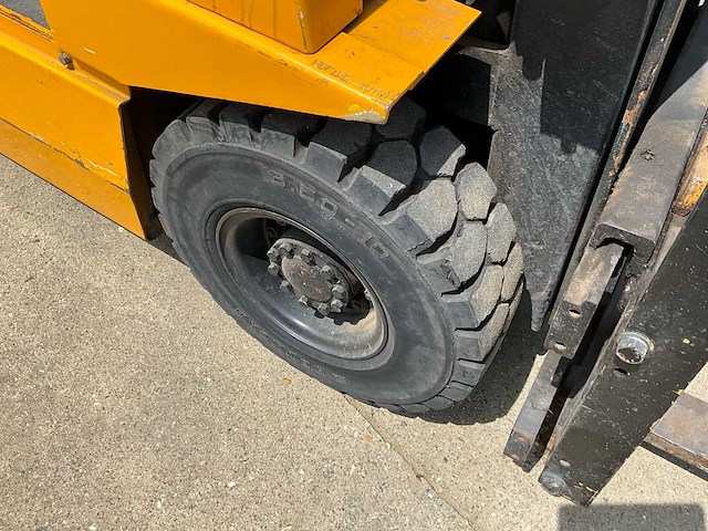 1999 halla hbf15e vorkheftruck 1500kg - functioneel - afbeelding 18 van  27