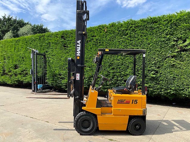 1999 halla hbf15e vorkheftruck 1500kg - functioneel - afbeelding 12 van  27