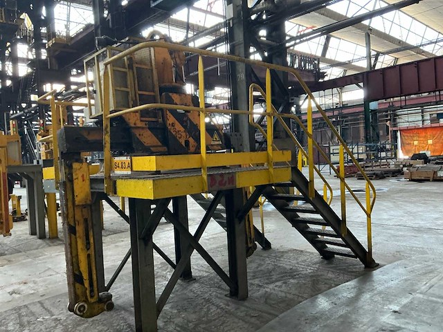 1999 heppenstall z1.401871 spoelgrijper met onderhoudsportaal - afbeelding 3 van  5