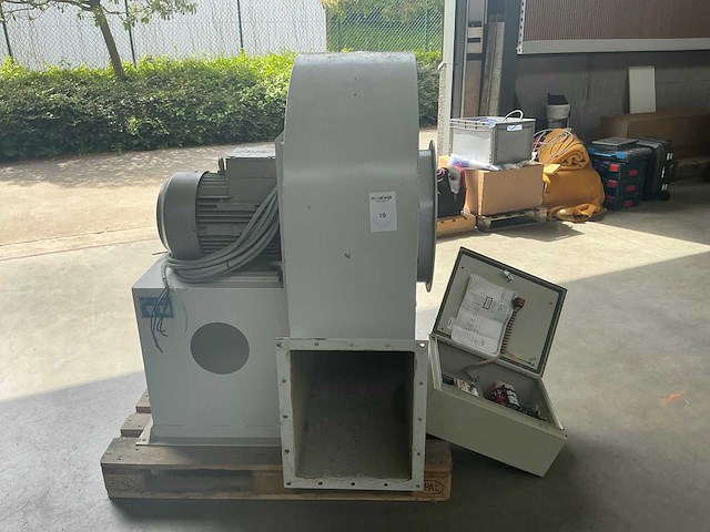 1999 holtrop en jansma etd 450 doorvoer ventilator - afbeelding 9 van  12